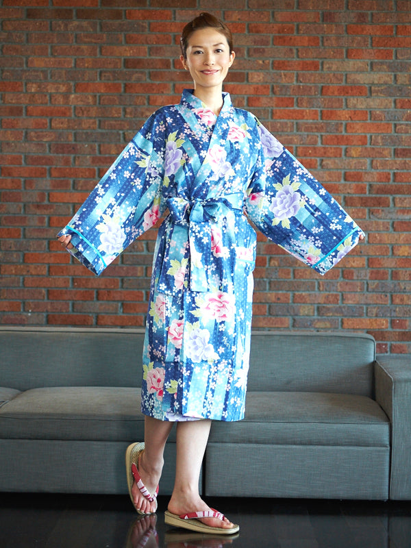 Bathrobe made of Superfine YUKATA women's made in
