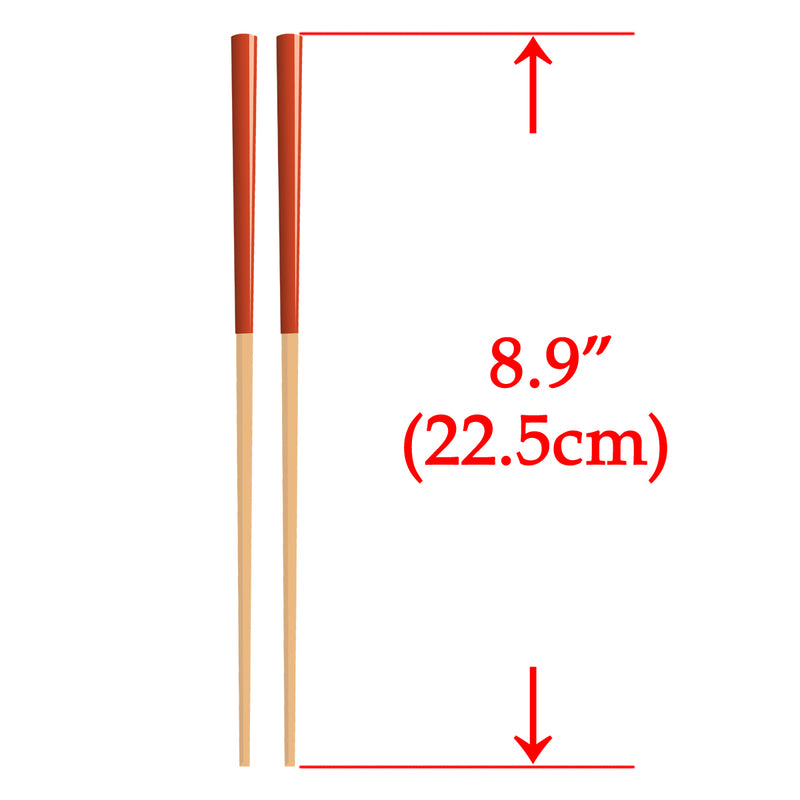 Chopsticks 5set made in Japan. 8.9"(22.5cm) "Japanese modern / Natural"
