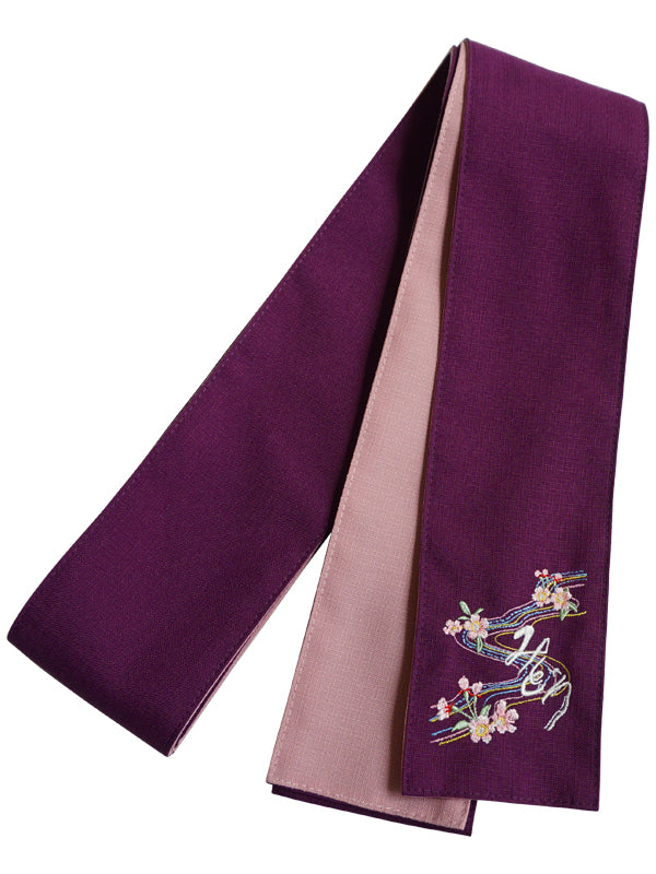 綿絽　浴衣　濃紫　縞 Prices down2】浴衣 レディース 「縞にツバメ 紺」 綿絽 大人 個性的