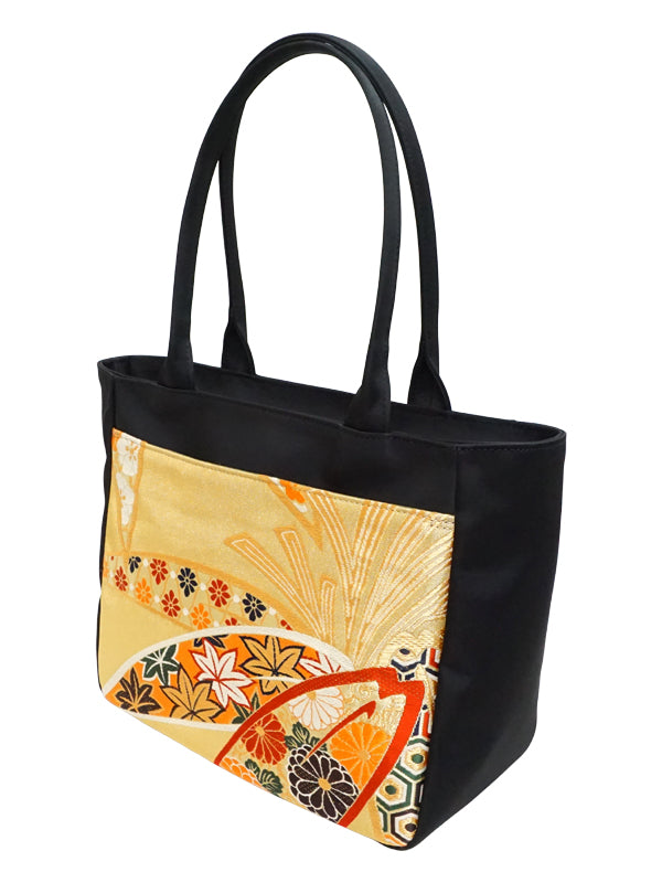 Сумка Tote Bag из высококачественного OBI. сделано в Японии. Женские сумки для рук и плеч, единственные в своем роде "吉祥文様 / 竹文"