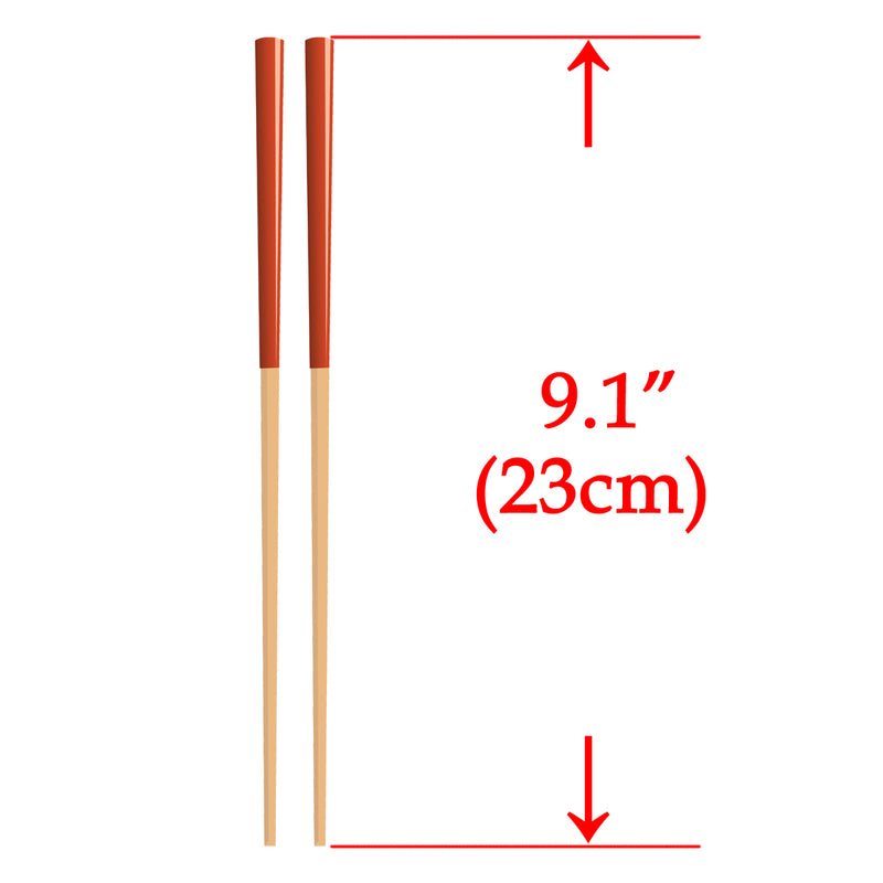 筷子5套，日本制造。9.1"(23cm) "黑"