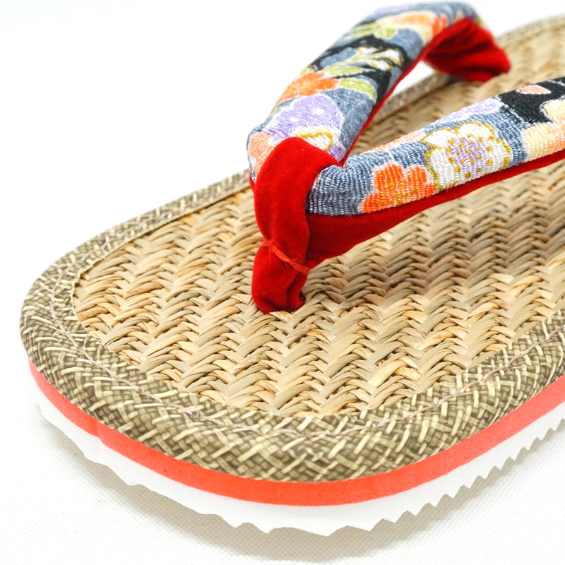 Sandalias japonesas para niños. "ZORI" Sandalias de goma fabricadas en Japón. "Negro"