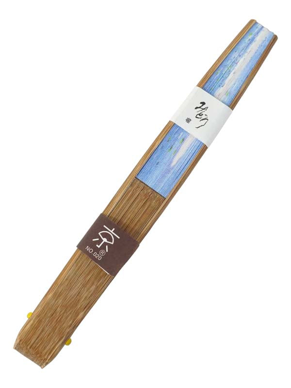 扇子。日本製、京都。日本製手扇子。"桜/月桜105"