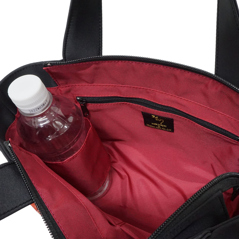 Ручная сумка с мини шармом из высококачественного OBI. сделано в Японии. Сумки для дам, единственные в своем роде "Red-A type"