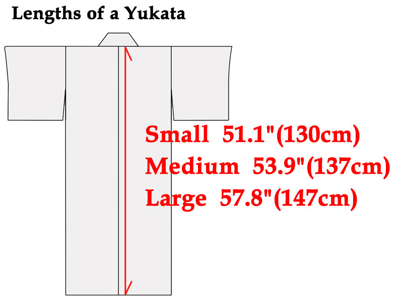 YUKATA con cintura a fascia. prodotto in Giappone. Midori Yukata "Fiori di ciliegio rossi / 赤桜"