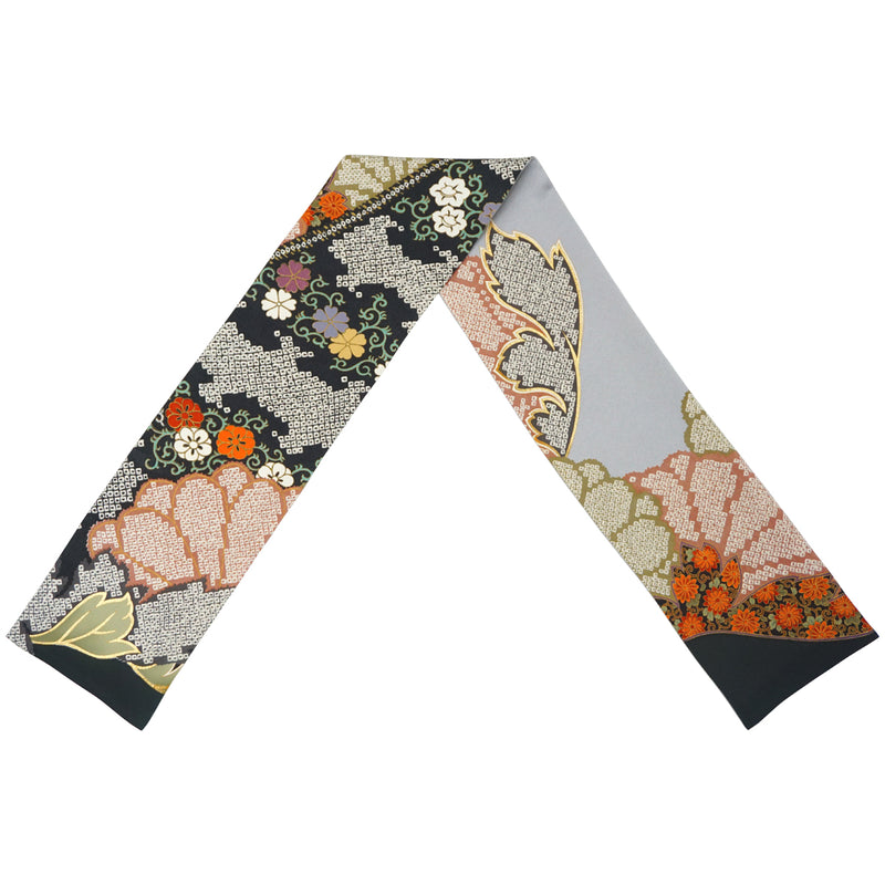 KIMONOのスカーフ。和柄ショール 女性用 レディース 日本製"和柄"
