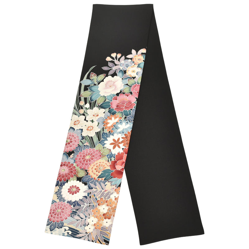 KIMONO-Schal. Schal mit japanischem Muster für Damen, Damen hergestellt in Japan. &quot;Japanische Blumen&quot;