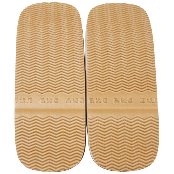 Sandales japonaises "ZORI" Sandales en caoutchouc pour hommes. Fabriquées au Japon. 10.5～11"(26～28cm) "Fleurs de cerisier / Marine